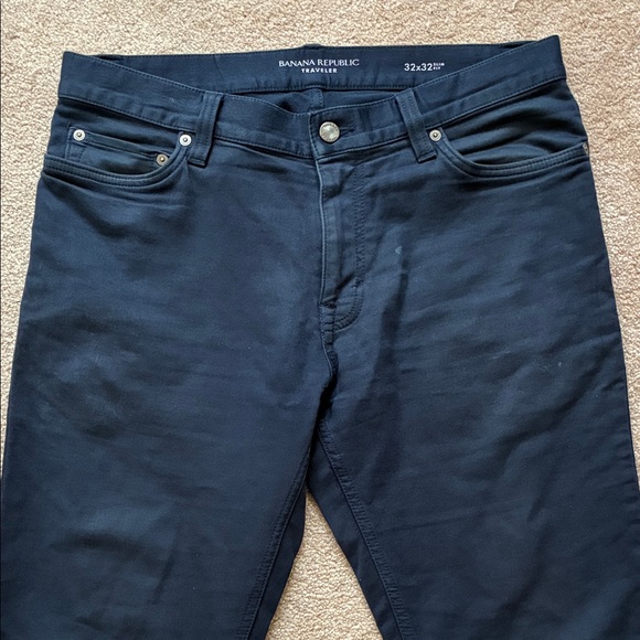 Banana Republic Men's Navy Chinos - Picture 2 of 5